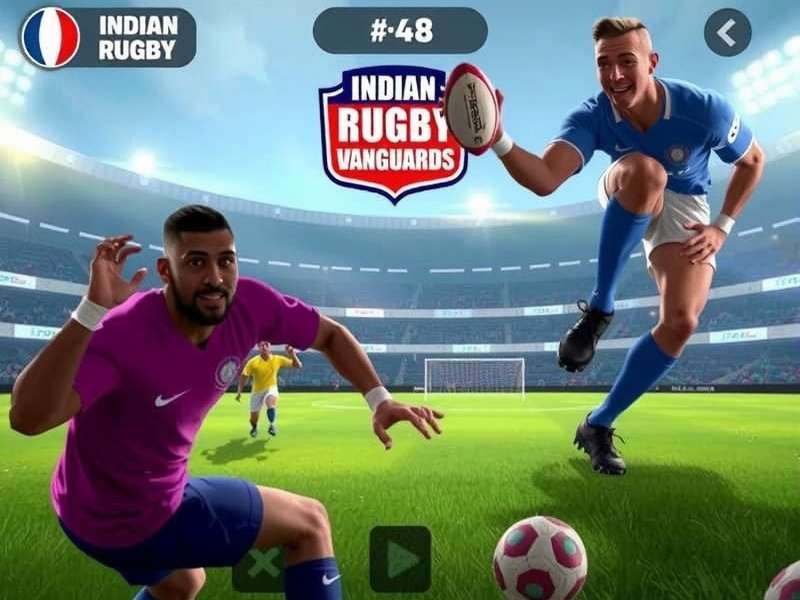 Indian Rugby Vanguards in Action Indian Rugby Vanguards Gameplay